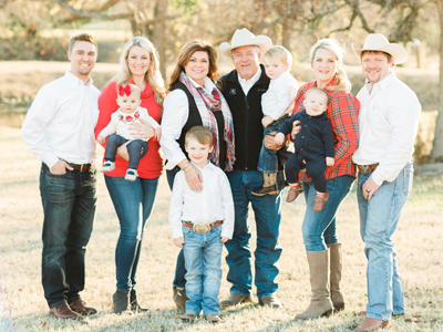 Keith Bell and family